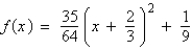 <strong>Write the standard form of the equation of the parabola that has a vertex at and passes through the point .</strong> A) B) C) D) E)