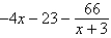 <strong>Use long division to divide. </strong> A) B) 4x - 1 C) D) E)