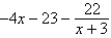 <strong>Use long division to divide. </strong> A) B) 4x - 1 C) D) E)