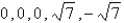 Find a polynomial with the given zeros.   A)    B)    C)    D)    E)  none of these