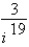 Do the operation and express the answer in a + bi form.   A)  - 15 i B)  - 3 i C)  3 D)  3 i E)  - 3