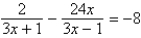 Solve:   A)    B)    C)    D)    E)   