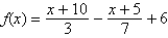 Which of the following is a zero of the given function?     ,   '   ,   A)    B)    C)    D)    E)  none of these