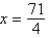 Which of the following is a zero of the given function?     ,   '   ,   A)    B)    C)    D)    E)  none of these