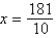 Which of the following is a zero of the given function?     ,   '   ,   A)    B)    C)    D)    E)  none of these