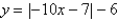 Find the x-intercepts of the graph of the equation   . A)    ,   B)    ,   C)    ,   D)    ,   E)    ,  