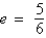 Find the standard form of the equation of the ellipse with vertices   and eccentricity   . A)    B)    C)    D)    E)   