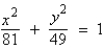 Find the vertices and asymptotes of the hyperbola.   A)  vertices:   asymptote:   B)  vertices:   asymptote:   C)  vertices:   asymptote:   D)  vertices:   asymptote:   E)  vertices:   asymptote:  