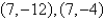 Find the standard form of the equation of the ellipse with the given characteristics. foci:   endpoints of the major axis:   A)    B)    C)    D)    E)   