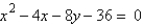 Find the vertex and directrix of the parabola.   A)  vertex:   directrix:   B)  vertex:   directrix:   C)  vertex:   directrix:   D)  vertex:   directrix:   E)  vertex:   directrix:  