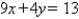 Find the slope of the line determined by the equation.   A)    B)    C)    D)    E)   