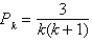 Find P<sub>k</sub><sub>+1</sub> for the given P<sub>k</sub>.   A)    B)    C)    D)    E)   