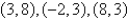 Find the equation of the circle   that passes through the points   . A)    B)    C)    D)    E)   