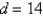 In the figure below,   ,   , and   . Use this information to solve the parallelogram for b. The diagonals of the parallelogram are represented by c and d. Round answer to two decimal places.   A) 6.79 B) 12.92 C) 14.97 D) 11.39 E) 10.88