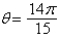 Determine two coterminal angles (one positive and one negative)  for   . A)    B)    C)    D)    E)   