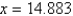Evaluate the function   at   . Round to 3 decimal places. (You may use your calculator.)  A) -2.241 B) undefined C) 1.707 D) 4.272 E) -1.707