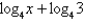 Condense the expression   to the logarithm of a single term. A)    B)    C)    D)    E)   
