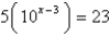 Solve for x:   . Round to 3 decimal places. A) 0.663 B) 1.362 C) 3.663 D) -1.362 E) no solution