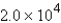 The chemical acidity of a solution is measured in units of pH:   , where   is the hydrogen ion concentration in the solution. If a sample of rain has a pH of 3.3, how many times higher is its   than pure water's, which has a pH of 7? A)    B)    C)    D)    E) 7
