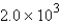 The chemical acidity of a solution is measured in units of pH:   , where   is the hydrogen ion concentration in the solution. If a sample of rain has a pH of 3.3, how many times higher is its   than pure water's, which has a pH of 7? A)    B)    C)    D)    E) 7