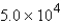 The chemical acidity of a solution is measured in units of pH:   , where   is the hydrogen ion concentration in the solution. If a sample of rain has a pH of 3.3, how many times higher is its   than pure water's, which has a pH of 7? A)    B)    C)    D)    E) 7