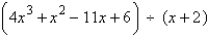 Use synthetic division to divide.   A)    B)    C)    D)    E)   