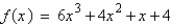 Use Descartes' Rule of Signs to determine the possible number of positive and negative zeros of   . A) 3 positive reals or 1 positive real; 3 negative reals or 1 negative real B) 3 positive reals or 1 positive real; no negative reals C) 0 positive real; 3 negative reals or 1 negative real D) 1 positive real; 3 negative reals or 1 negative real E) no positive reals; no negative reals