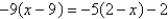 Solve:   A)    B)    C)    D)    E)   