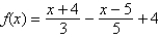 Which of the following is a zero of the given function?     ,   '   ,   A)    B)    C)    D)    E) none of these