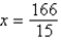 <strong>Find all solutions of the following equation algebraically. </strong> A) B) C) D) E)