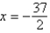 <strong>Solve the following equation. </strong> A) B) C) D) E)