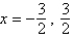 <strong>Solve by factoring.</strong> A) B) C) D) E)