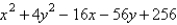 Find the center and vertices of the ellipse.   = 0 A) center: (8, 7)  vertices: (6, 7) , (10, 7)  B) center: (8, 7)  vertices: (7, 7) , (9, 7)  C) center: (-8, -7)  vertices: (-10, -7) , (-6, -7)  D) center: (7, 8)  vertices: (5, 8) , (9, 8)  E) center: (-8, -7)  vertices: (-9, -7) , (-7, -7) 