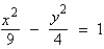 <strong>Find the standard form of the equation of the hyperbola with the given characteristics. foci: asymptotes: </strong> A) B) C) D) E)