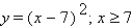 Determine whether the function is one-to-one.   A) No, it isn't one-to-one. B) Yes, it is one-to-one.
