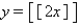 Graph the function.   A)    B)    C)    D)   