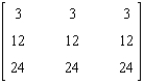 Find the inverse of the matrix if it exists.   A)    B)    C)    D)    E) Does not exist