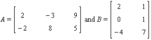 Find, if possible,   .   A)    B)    C)    D)    E)   