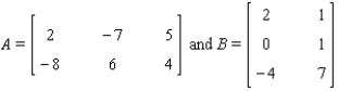 Find, if possible,   .   A)    B)    C)    D)    E)   