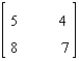 Find the inverse of the matrix if it exists.   A)    B)    C)    D)    E) Does not exist
