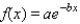The data in the table are generated by the function   . Approximate the unknown constants a and b to four decimal places. x 1 2 3 4 F ( x )  0) 71939 0.41687 0.24157 0.13998 A)    B)    C)    D)    E)   
