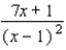 Find the partial fraction decomposition.   A)    B)    C)    D)    E)   