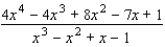 Find the partial fraction decomposition.   A)    B)    C)    D)    E)   