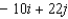 <strong>Find 2a - 3b. a = i + 2j, b = 3i - 5j</strong> A) B) C) D) E)