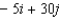 <strong>Find 5a - 2b. a = i + 4j, b = 6i - 6j</strong> A) B) C) D) E)