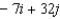 <strong>Find 5a - 2b. a = i + 4j, b = 6i - 6j</strong> A) B) C) D) E)