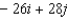 <strong>Find 4a - 6b. a = i + 4j, b = 5i - 2j</strong> A) B) C) D) E)