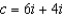 If c represents a constant force, find the work done if the point of application of c moves along the line segment from P to Q.   and   A) 14 B) 22 C) -8 D) 44 E) 32