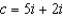 If c represents a constant force, find the work done if the point of application of c moves along the line segment from P to Q.   and   A) 34 B) 30 C) -10 D) 10 E) 17