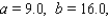 Approximate the area of a parallelogram that has sides of lengths a and b (in feet)  if one angle at a vertex has measure   .     A) 95.2 B) 110.3 C) 89.3 D) 88.4 E) 92.6